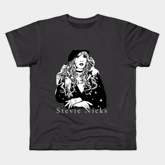 Stevie nicks Kids T-Shirt by ZIID ETERNITY